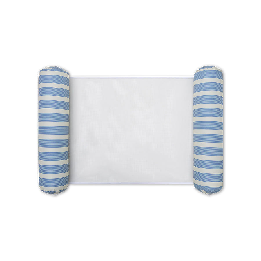 Premium Wasser-Hängematte - Blau/Beige