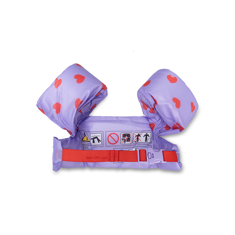 Chaleco con manguitos - Lila - Sweet Hearts - 2/6 Años