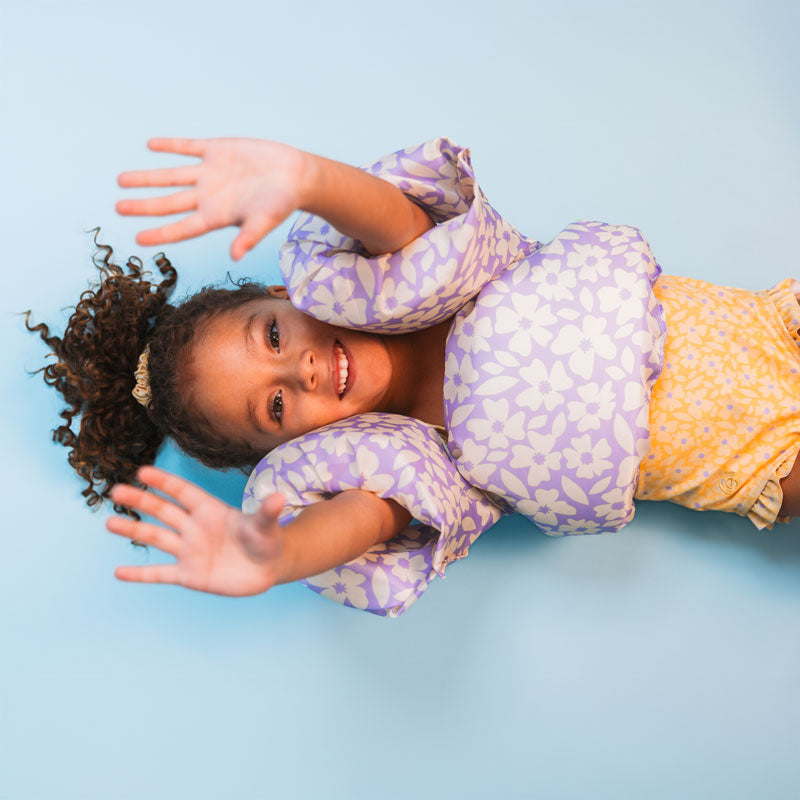 Chaleco con manguitos - Morado - Florish - 2/6 Años