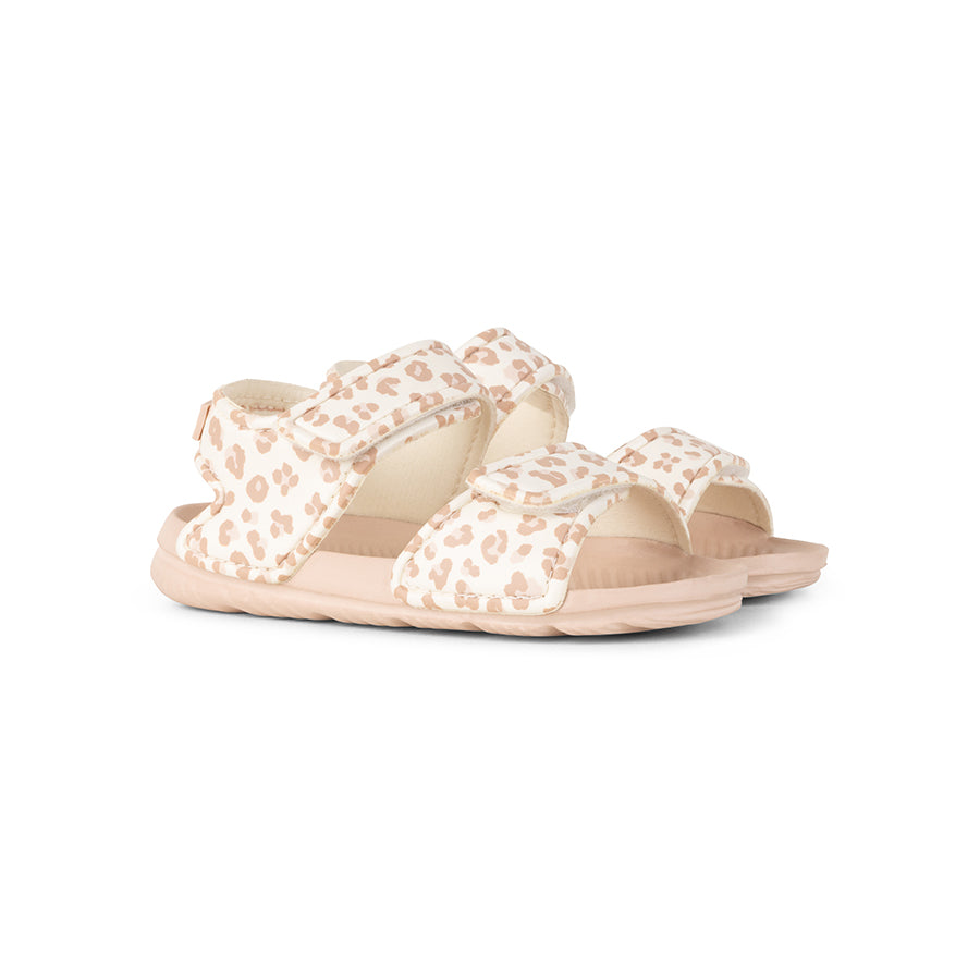 Sandals - Beige - Leopard