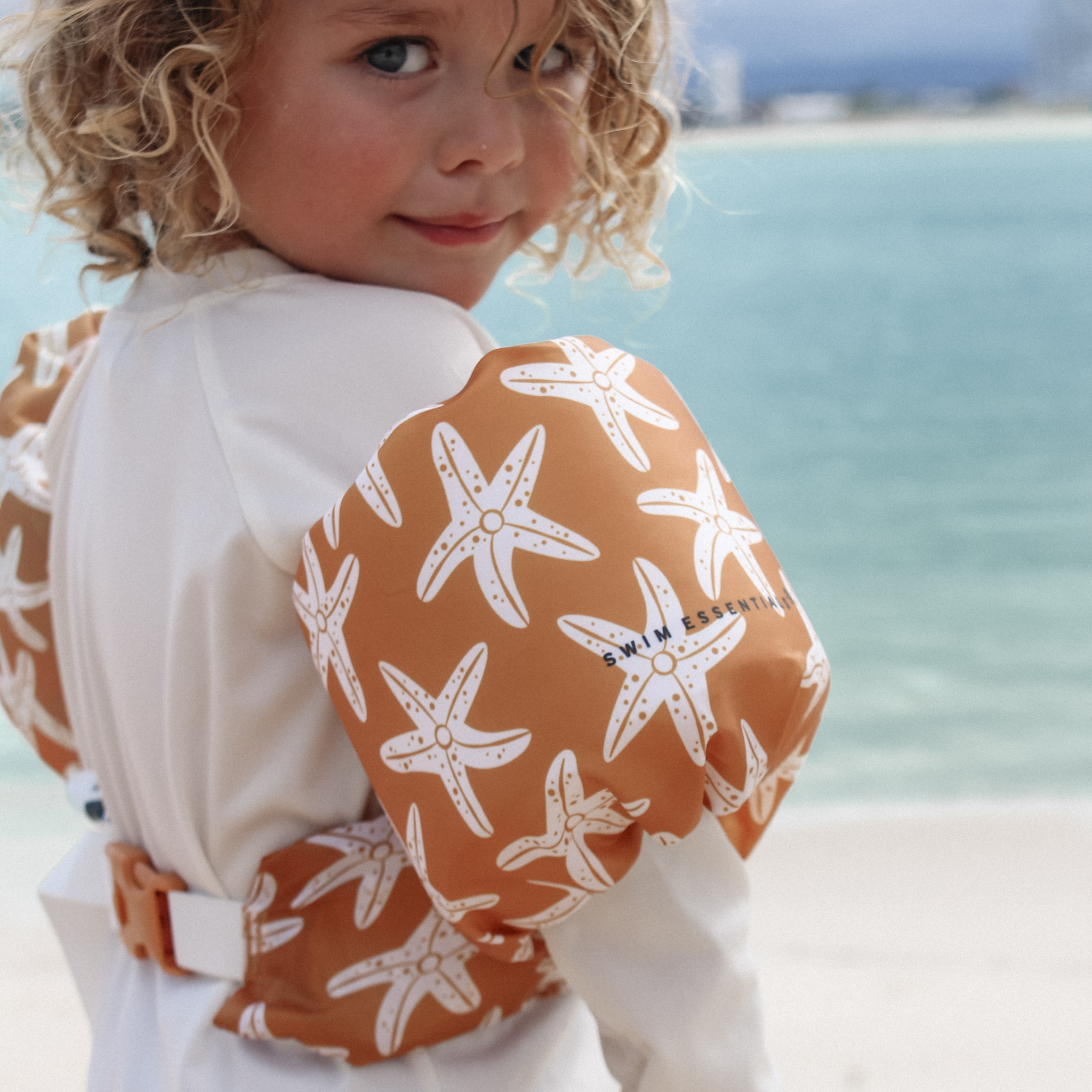 Chaleco con manguitos - Naranja - Seastar - 2/6 Años