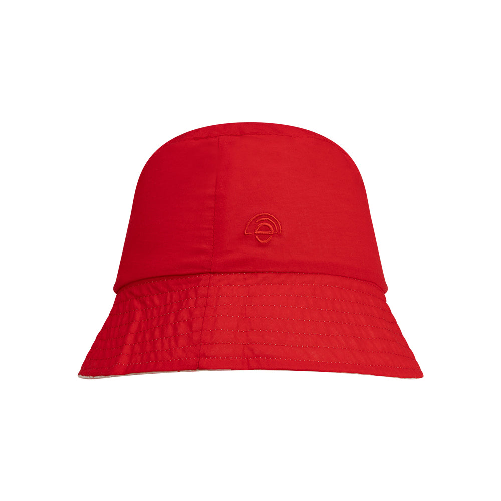 Chapeau de soleil réversible - Beige/Rouge - Little Lobster