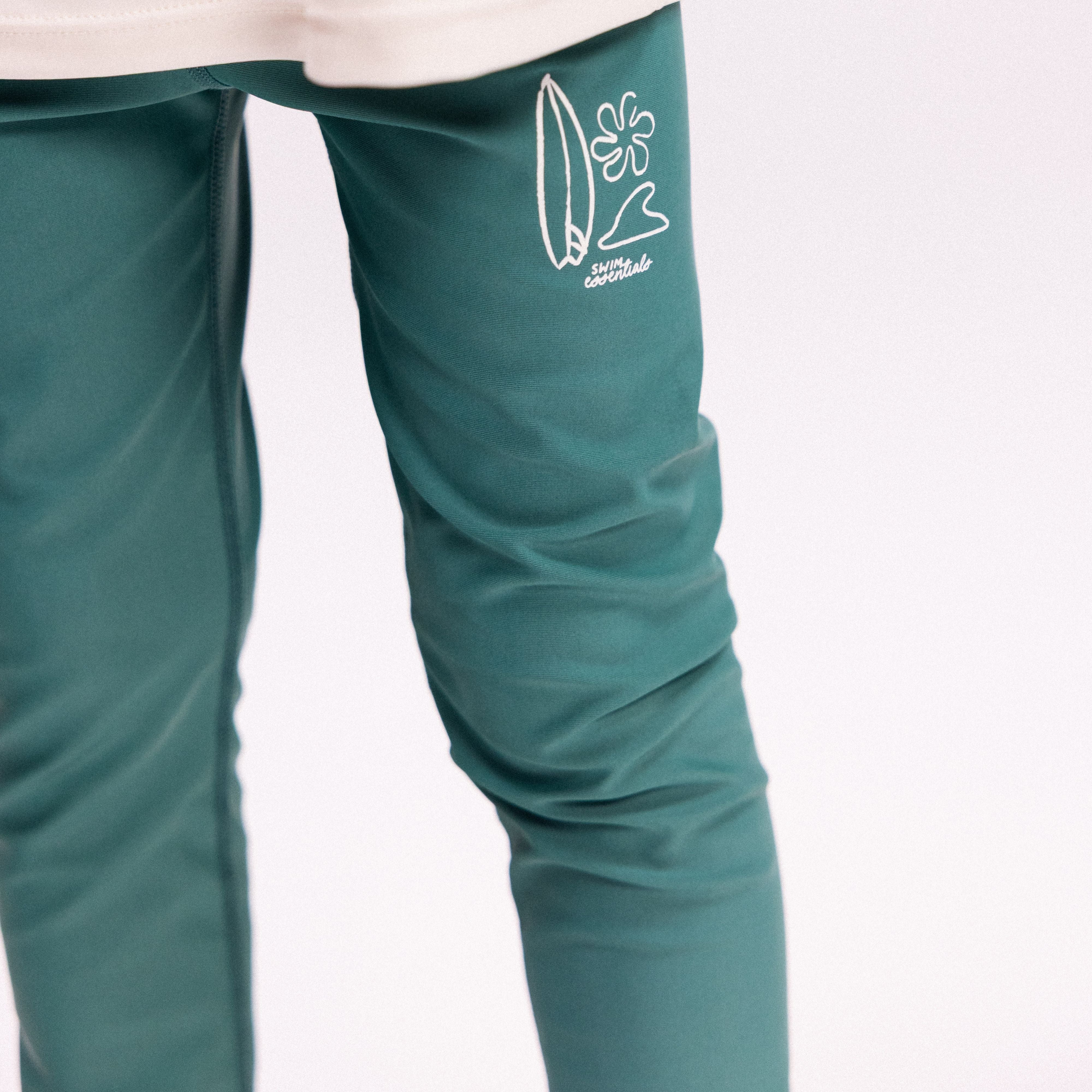 Legging UV - Niños - Verde - Surfer