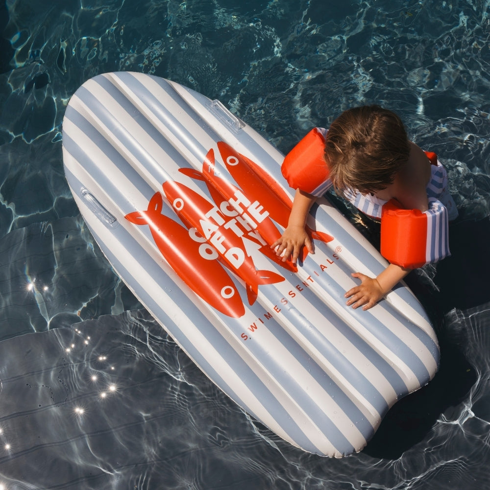 Tabla De Surf De Lujo - Rojo/Azul - Catch Of The Day