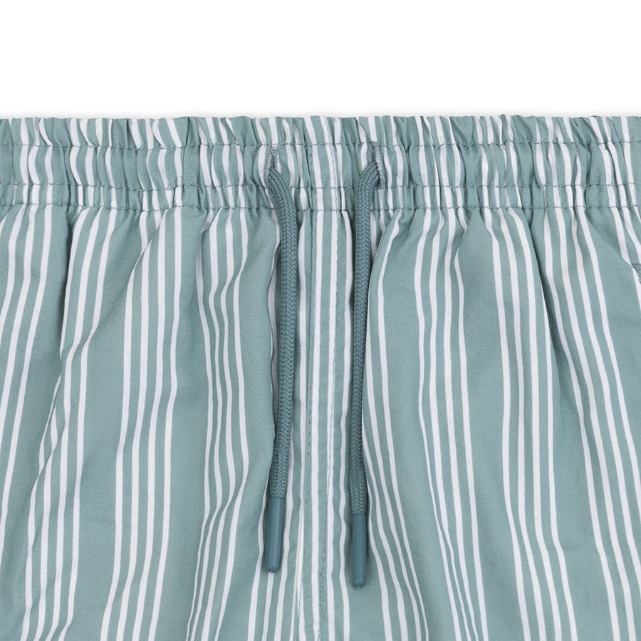 Shorts de bain - Vert - Resort Stripes