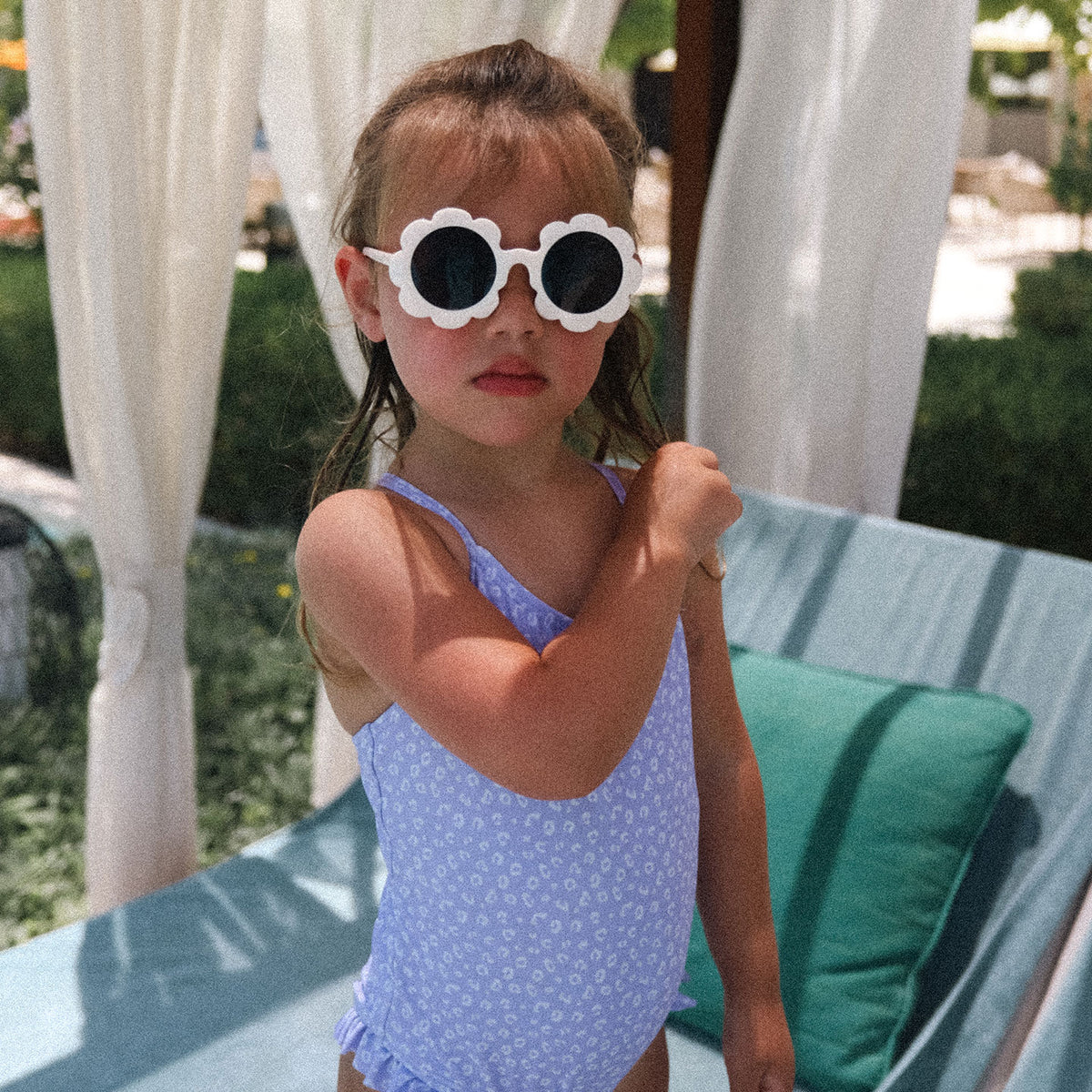 girl wearing swimsuit