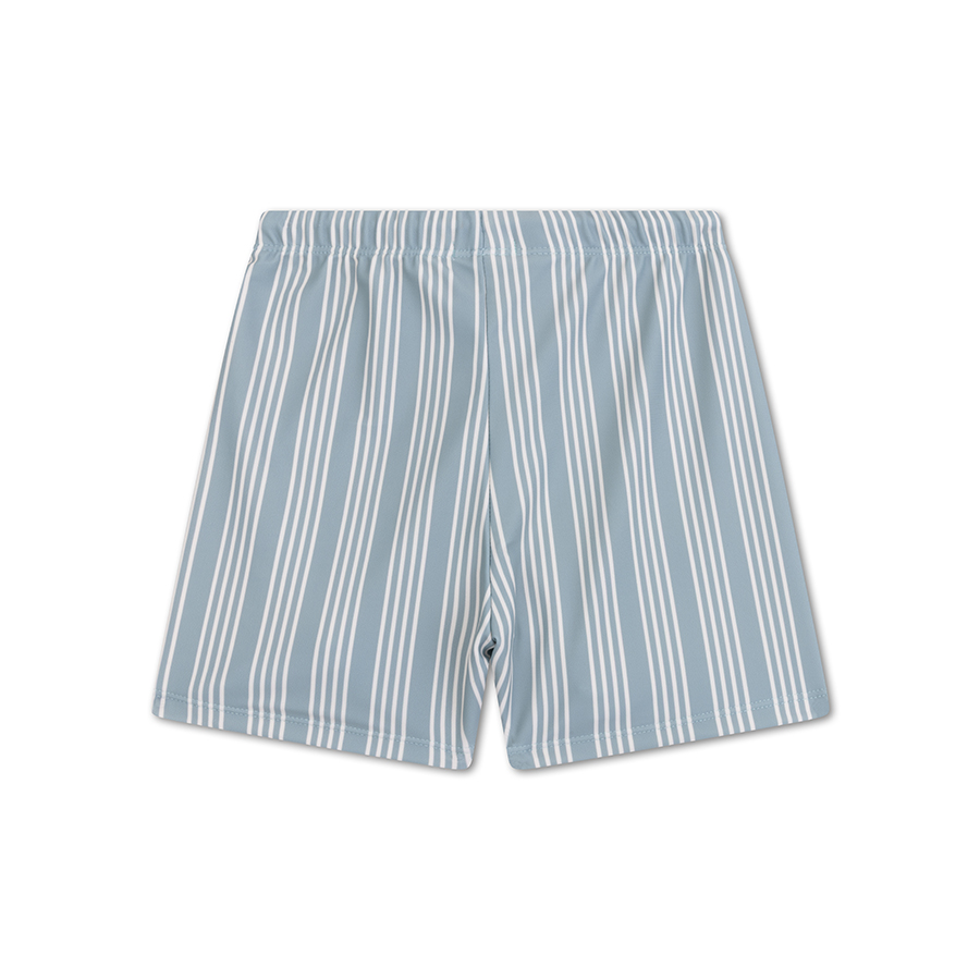 Swim Boxer - Green - Resort Stripe