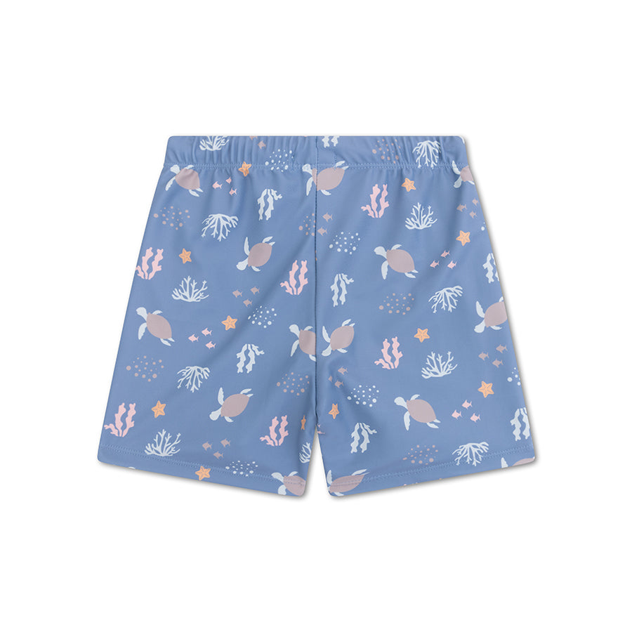 Swim Boxer - Multicolor - Coral Bliss