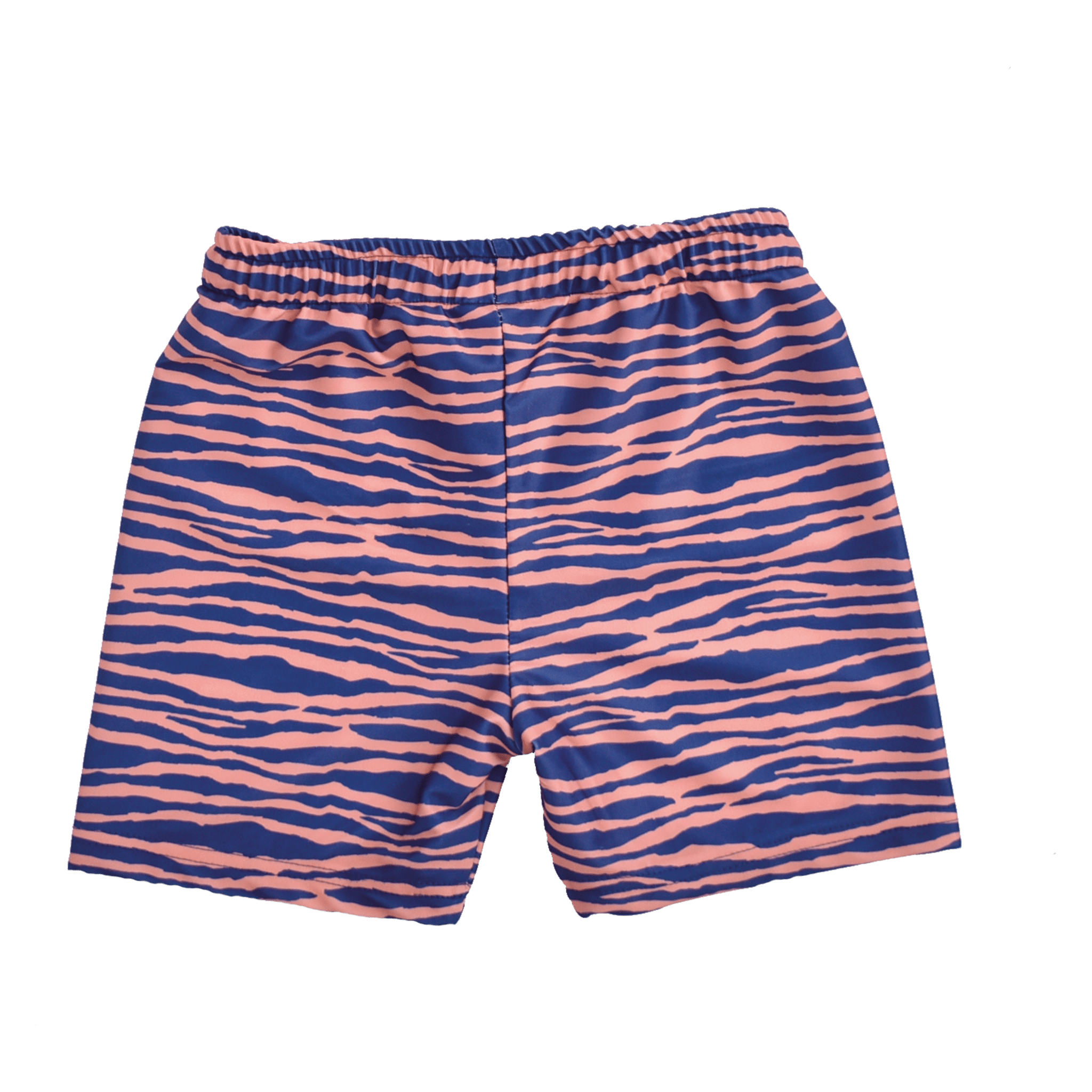 Bañador Boxer - Azul/Naranja - Vibrant Stripes