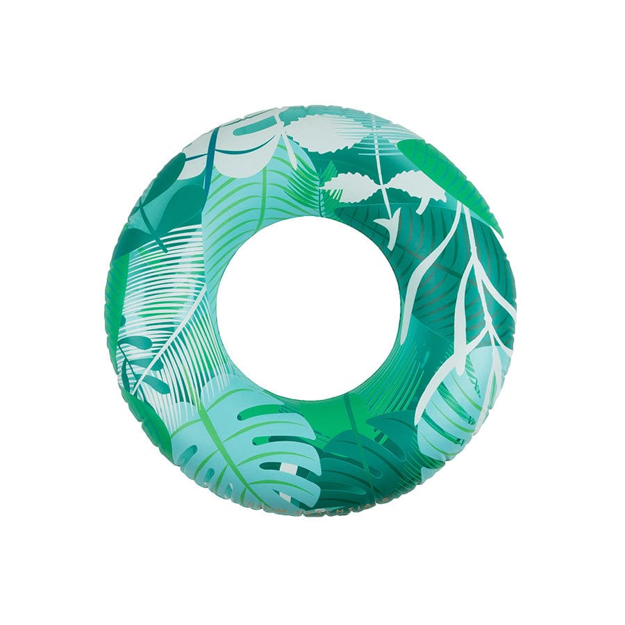 Veemoon – Bouée Géante Rayée 66 Cm – Gonflable – Piscine, Plage, Fête – Orange – Classique – Dégonflable, Facile à Ranger – Pour Enfants Et Ados