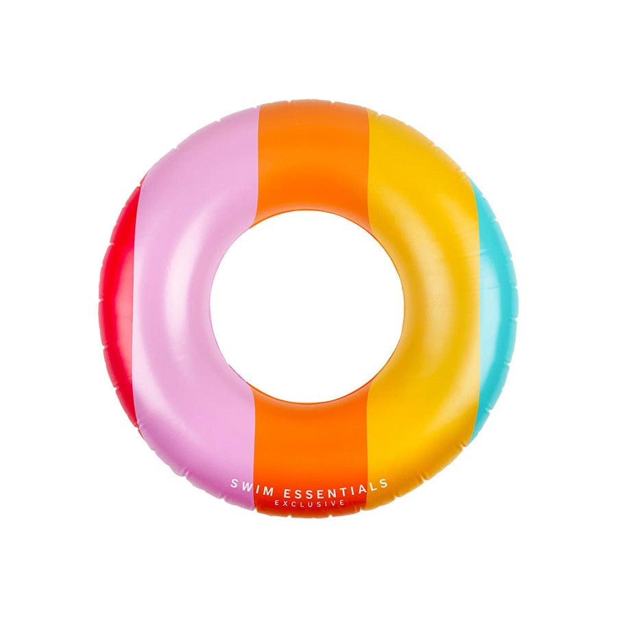 Swim Ring - Multicolor - Color Rush - Ø 90 cm