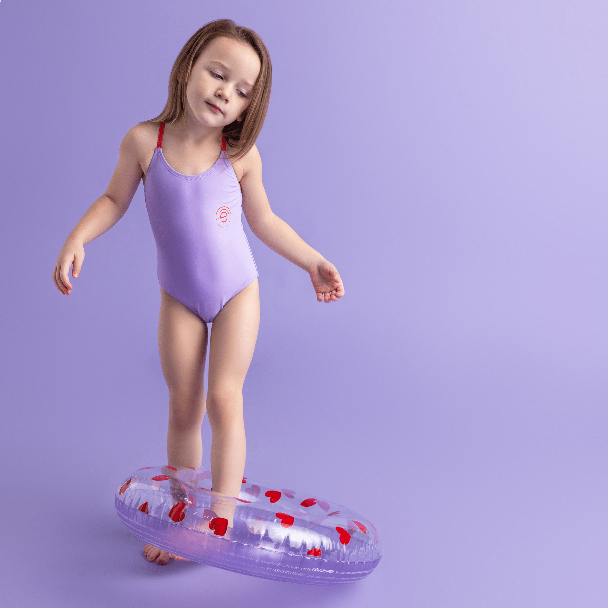 Bouée de Natation - Violet - Sweet Hearts
