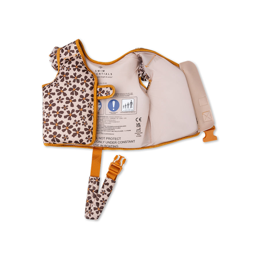Gilet de bain - Orange - Wild Flower