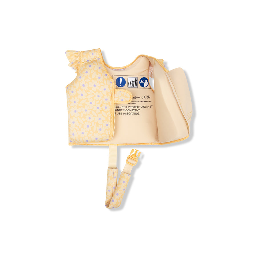 Swim Vest - Yellow - Florish - Years 1/2 Years