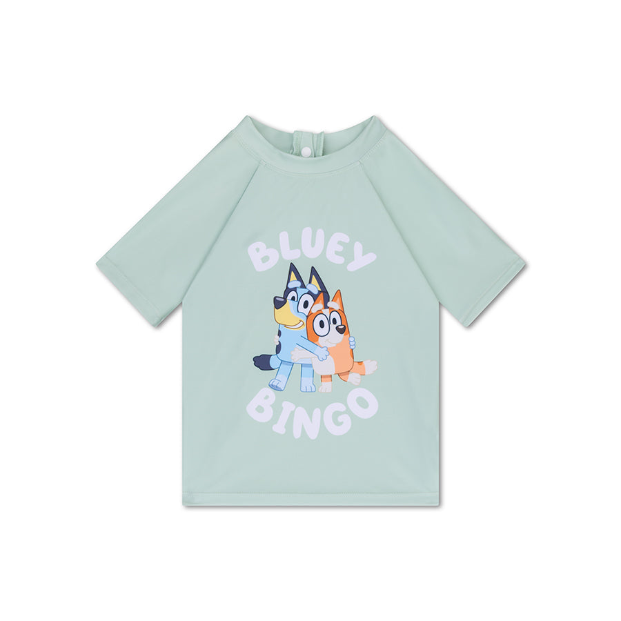 Schwimm T-Shirt - Langarm - HellBlau - Pure Tones