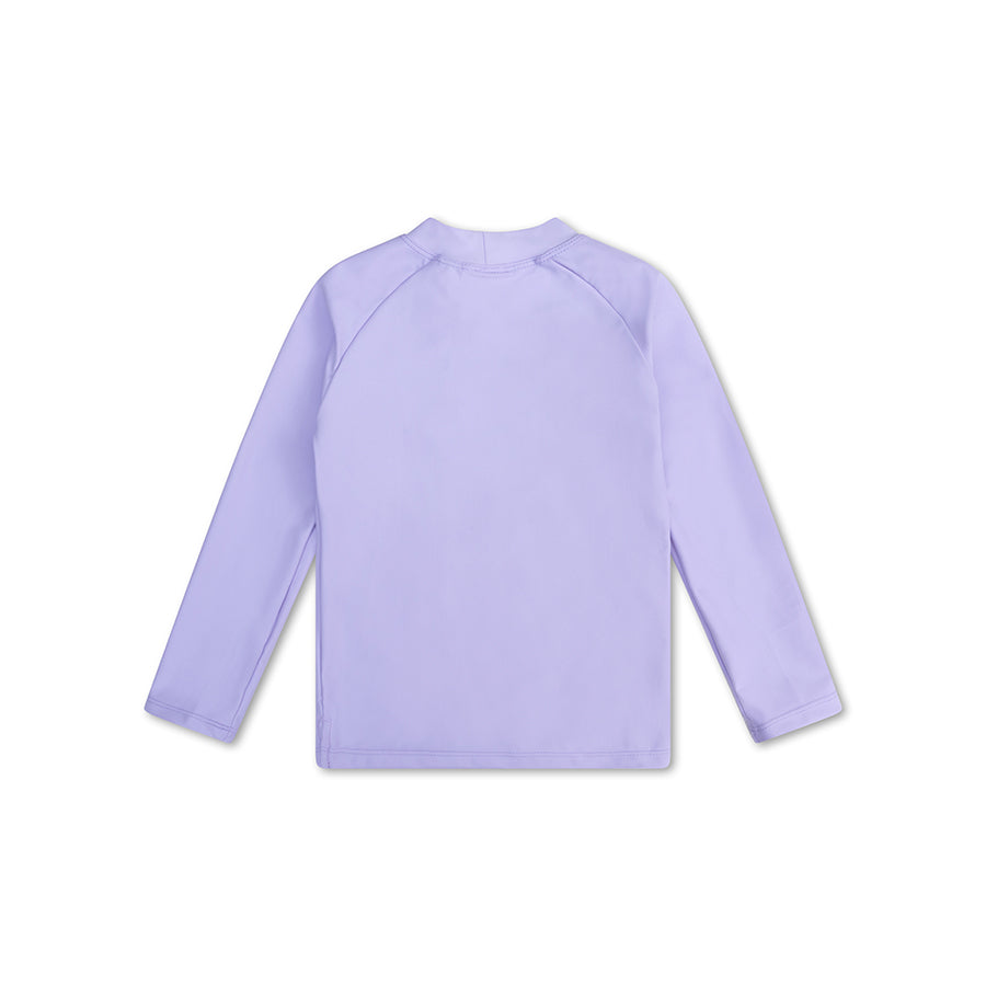 Camiseta de natación - Manga larga - Lila - Pure Tones