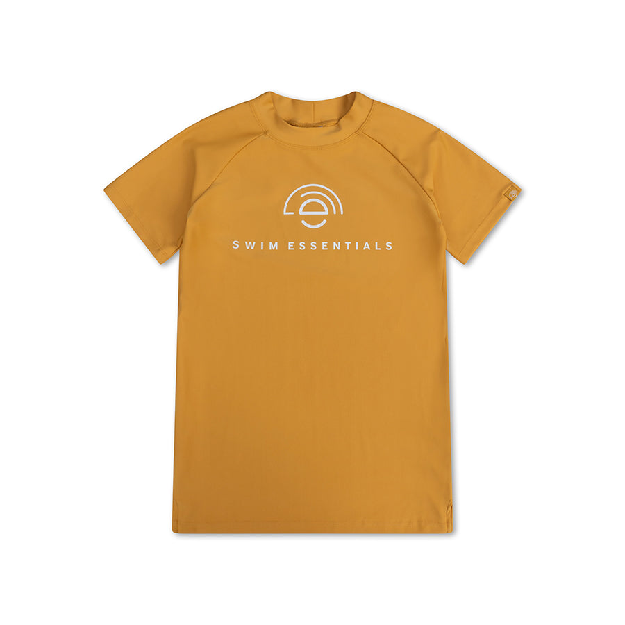 Swimming T-Shirt - Short Sleeve - Yellow - Pure Tones