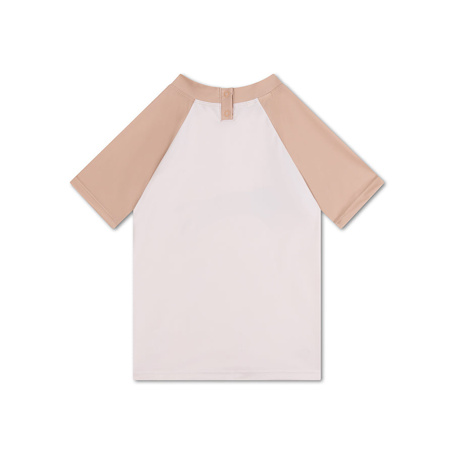 T-shirt de bain - Manches courtes - Marron - Roamer