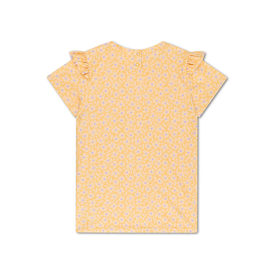 T-shirt de bain - Manches courtes - Jaune - Florish