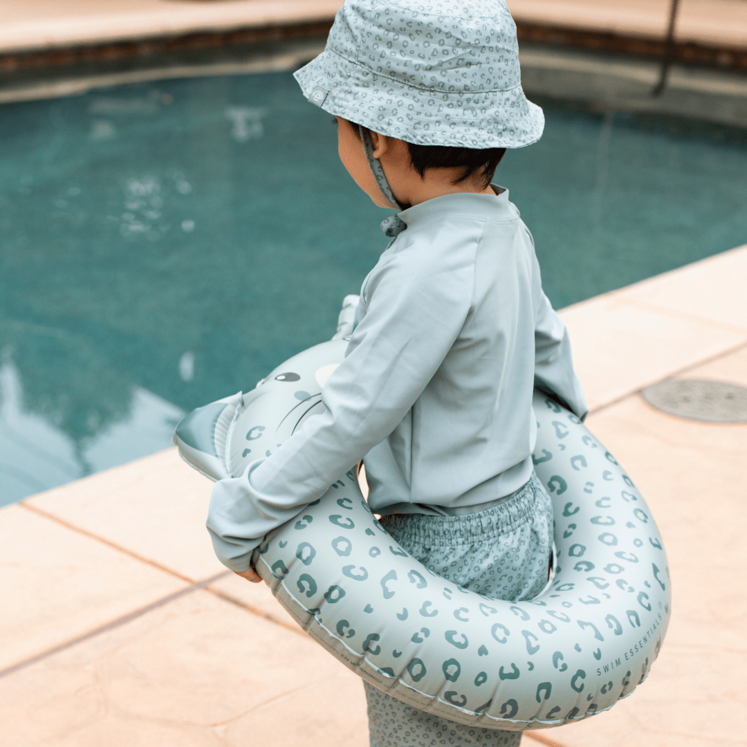 Flotador Animales - Verde - Leopard - Ø 55 cm