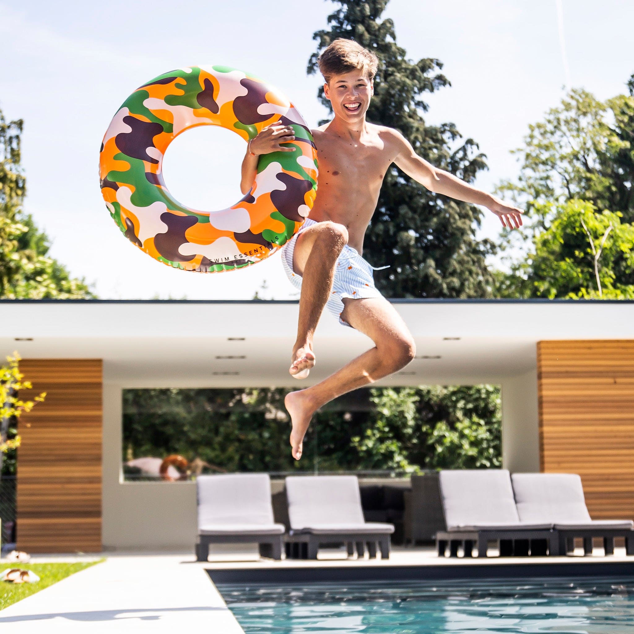 Flotador de Aro - Camuflaje - Forest Fade - Ø 90 cm