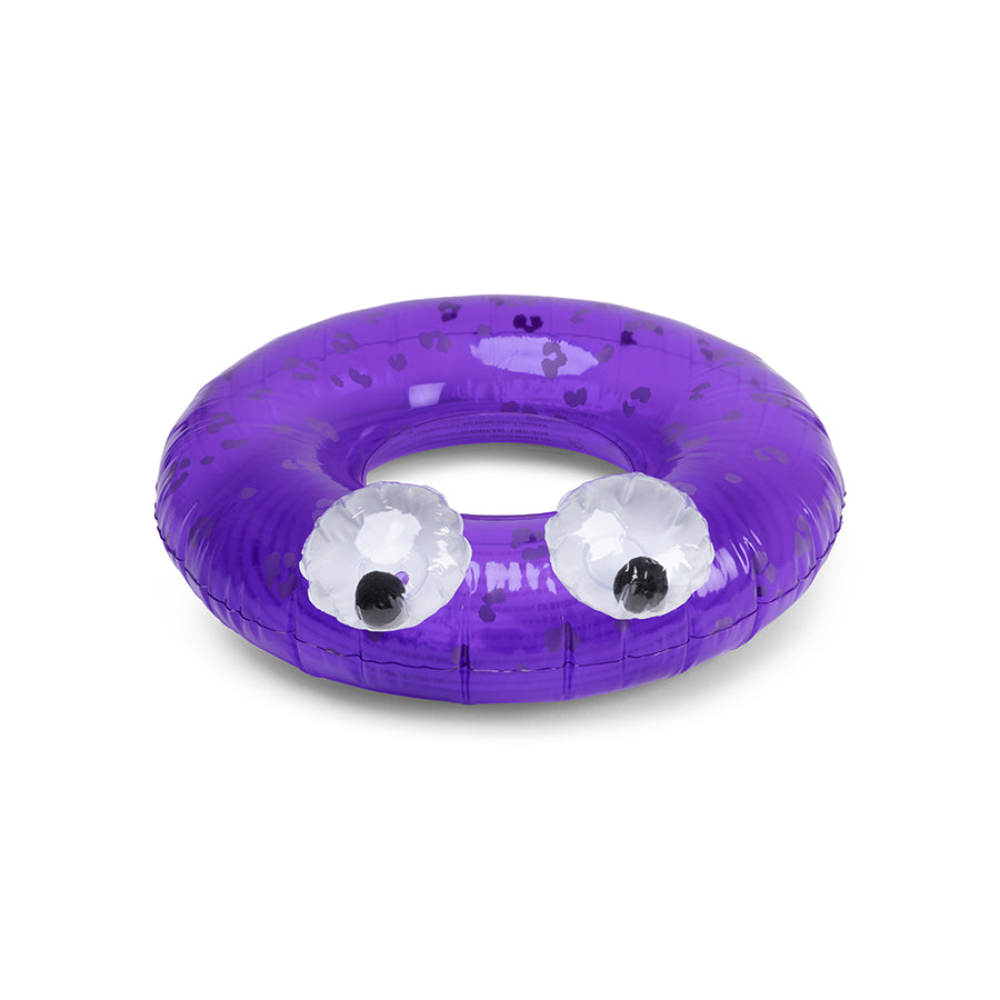 Schwimmring Tier - Lila - Leopard - Ø 65 cm