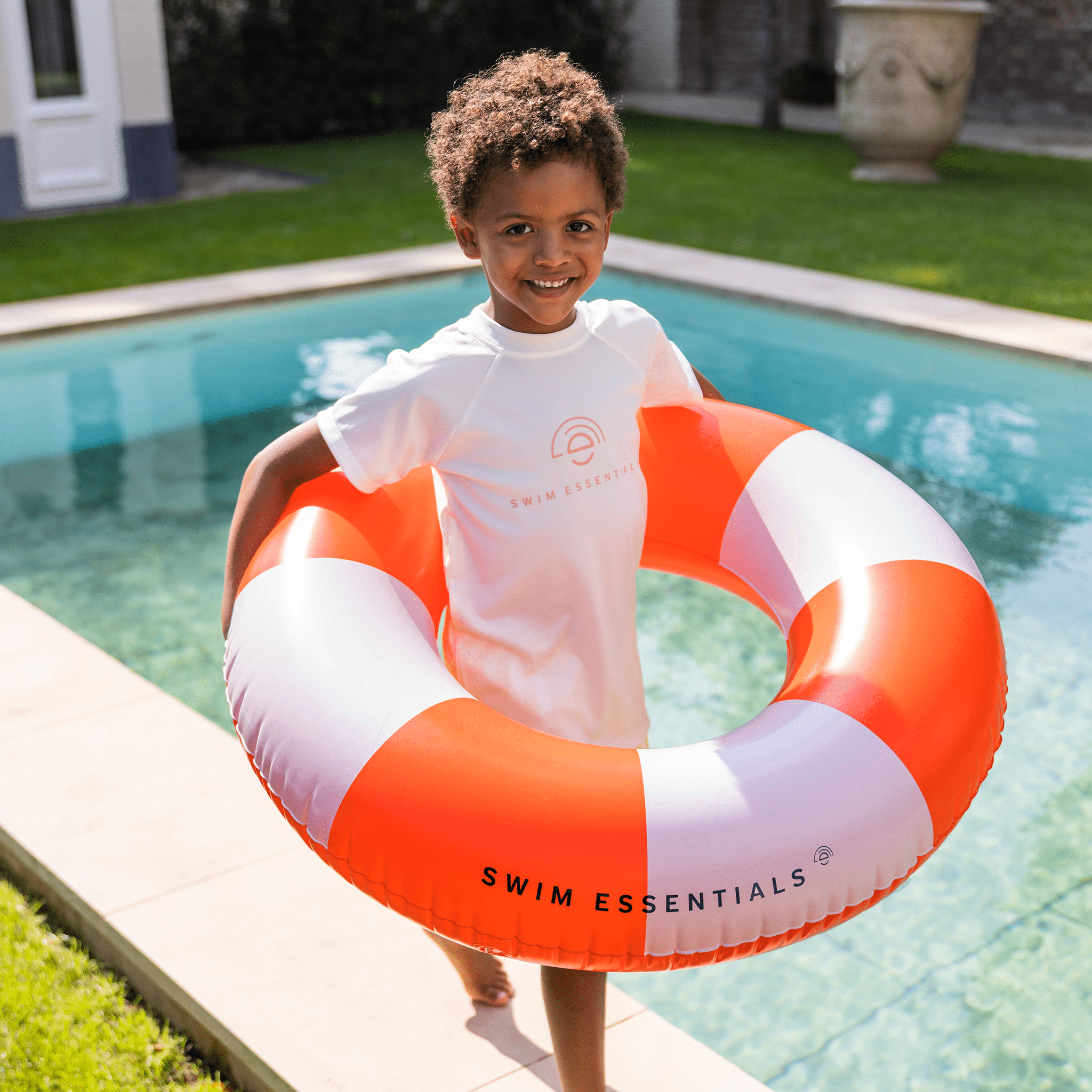 Swim Ring - Red/White - Drift