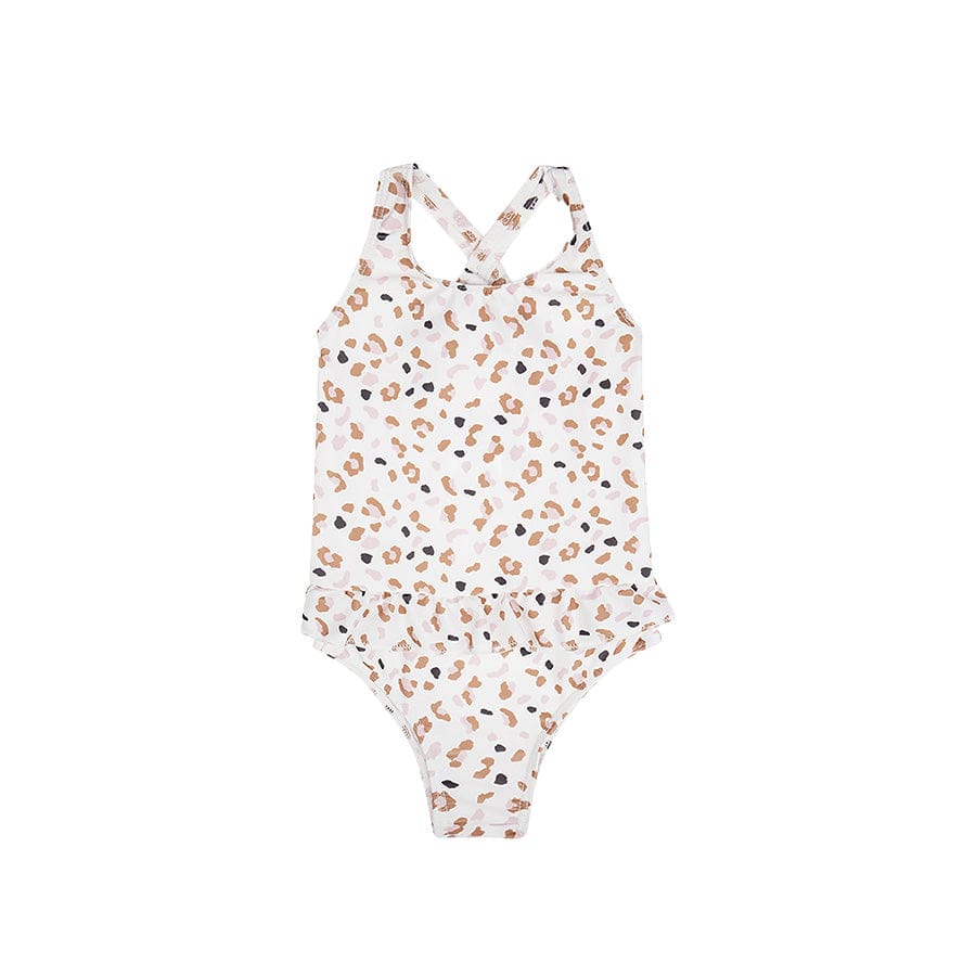 Bañador Niña - Khaki - Leopard