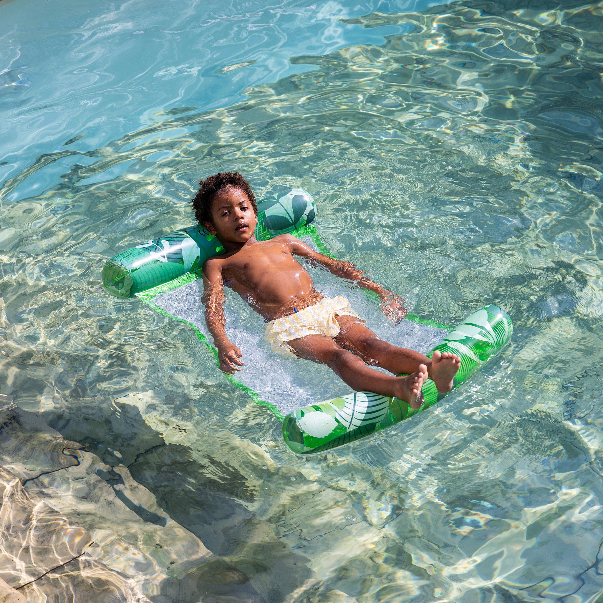 Hamac de piscine - Vert - Tropic Dream