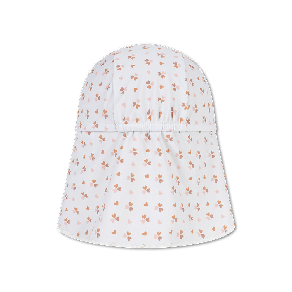 Sonnenhut mit Kappe - AltRosa - Cozy Hearts