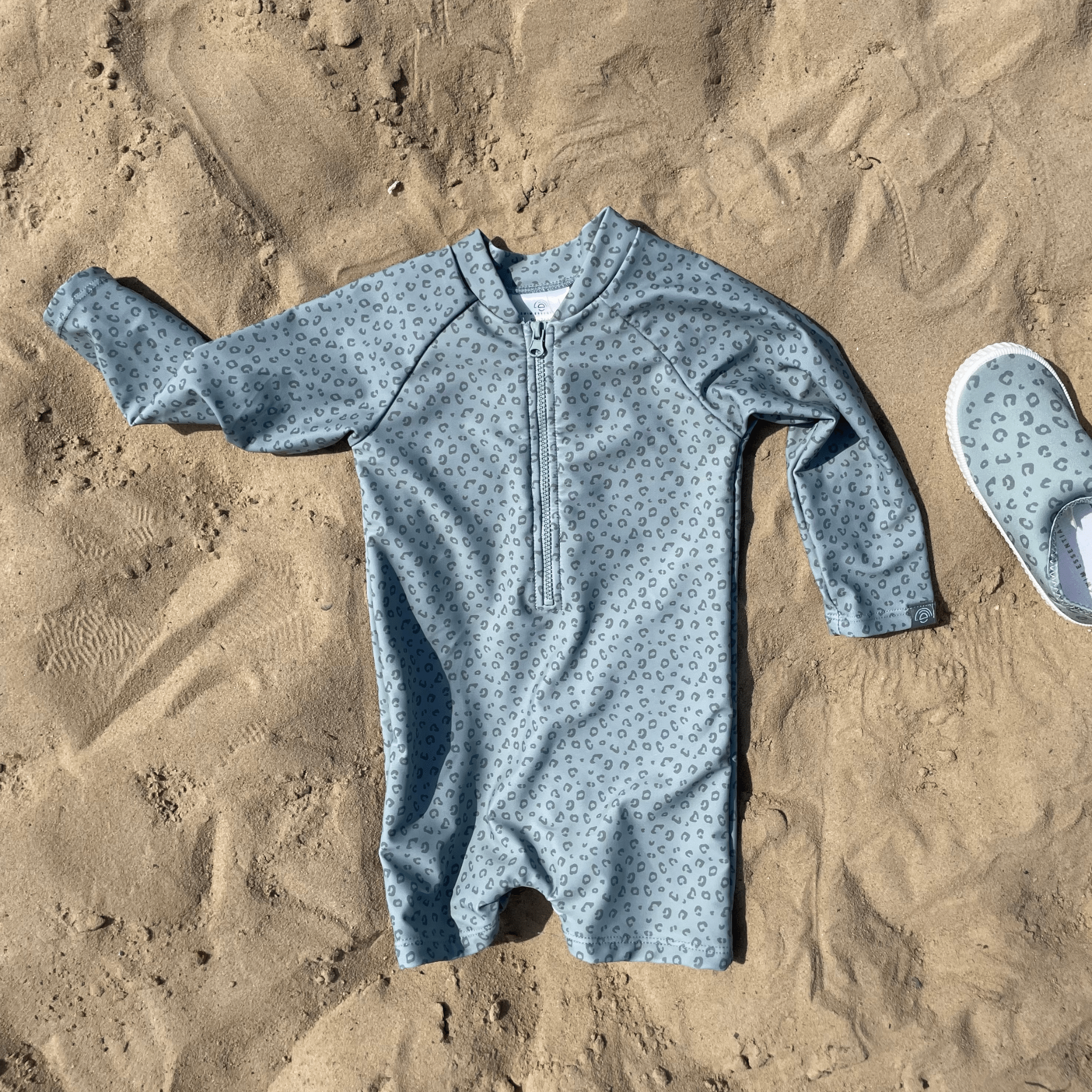 Bañador UV Niños - Verde - Leopard