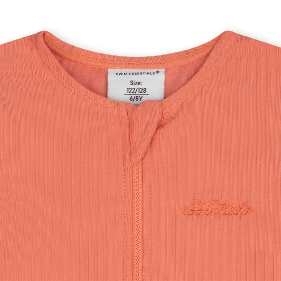 UV Badeanzug Mädchen mit langen Ärmeln - Rosa - Rosa Bay