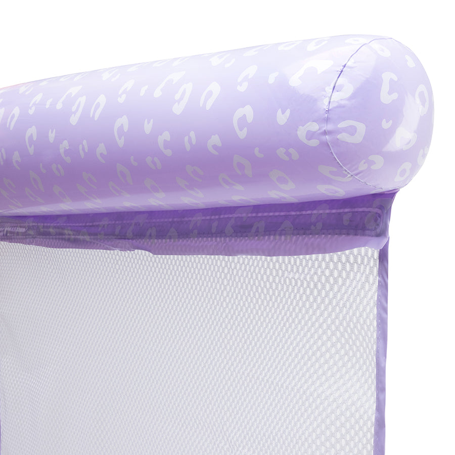 Hamaca flotante - Lila - Leopard