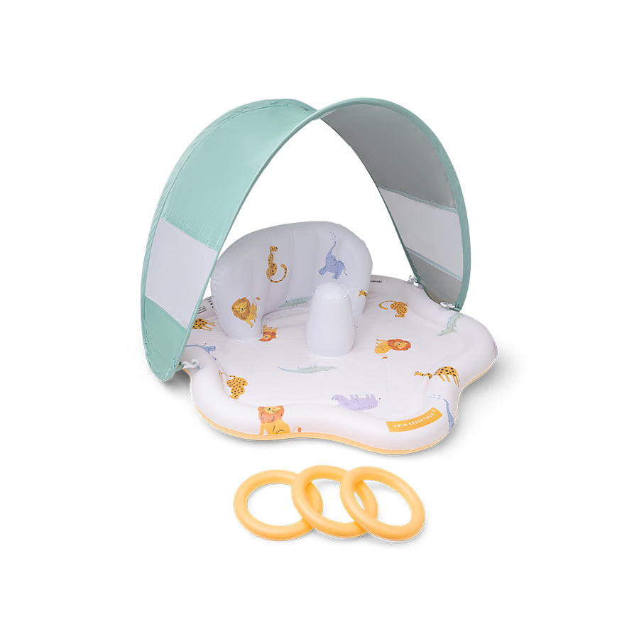 Tapis Splash bébé - Multicolored - Wild Life - Ø 76 cm