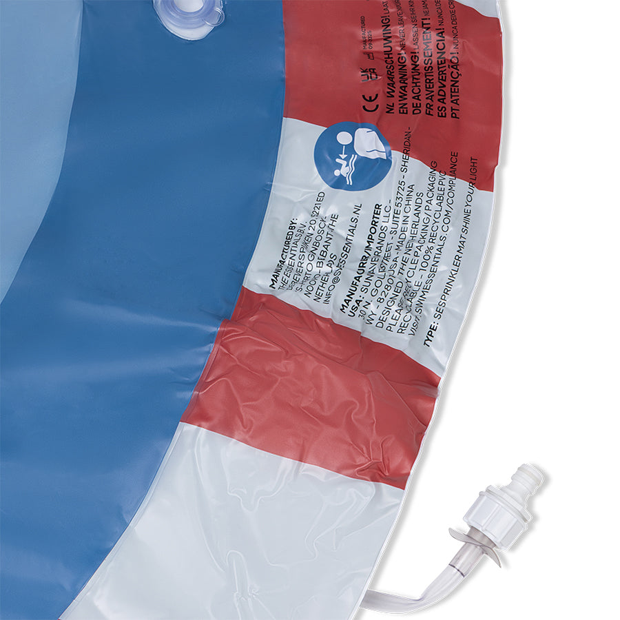 Alfombra con aspersores de agua - Multicolor - Shine Your Light - Ø 150 cm