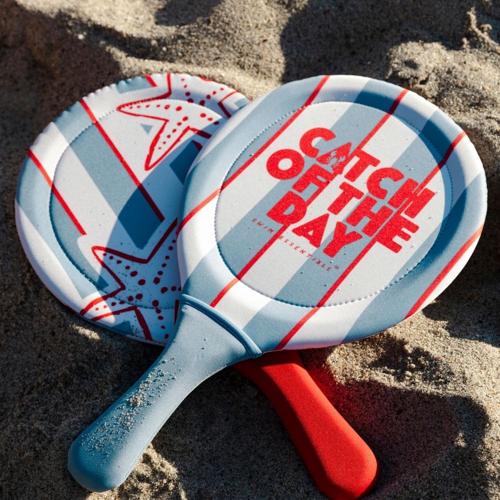 Strand Tennis Set - Multicolored - Catch Of The Day