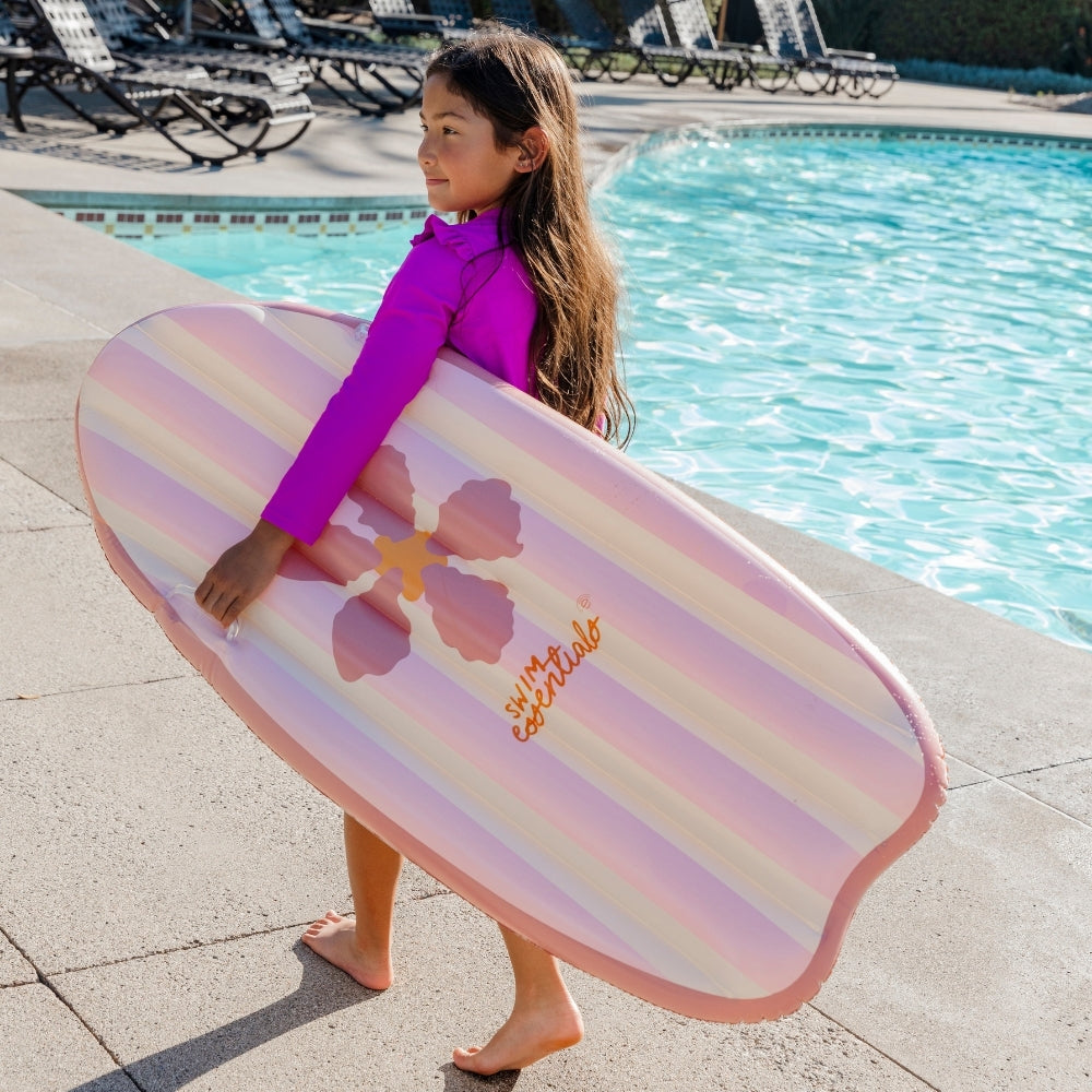 Tabla De Surf De Lujo - Rosa - Flower Market
