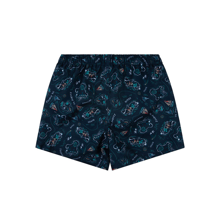 Shorts de baño - Azul oscuro - Islands