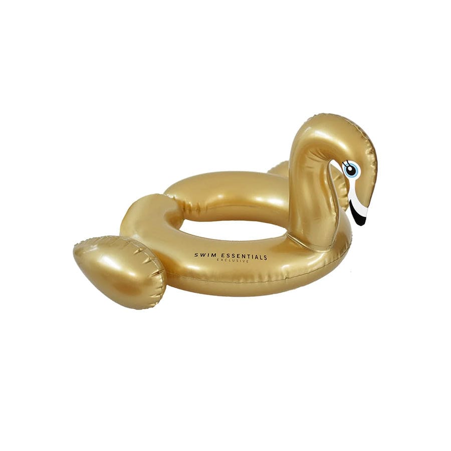 Flotador de Aro Cisne - Dorado - Dreamscape - Ø 55 cm
