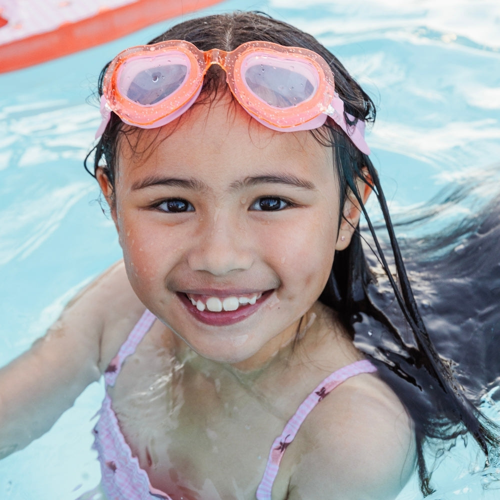 Swimming Goggles - Pink - Strawberry Fields