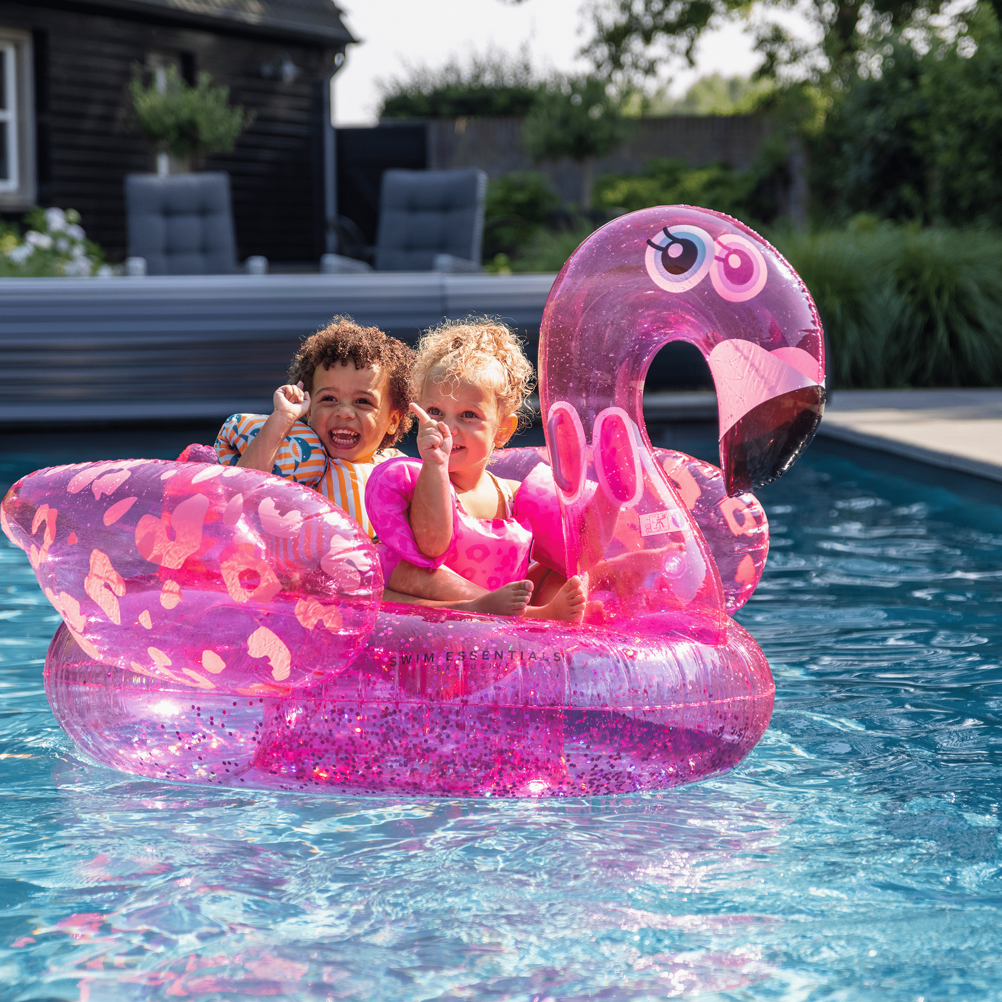 Inflatable Flamingo XXL - Pink - Dreamscape
