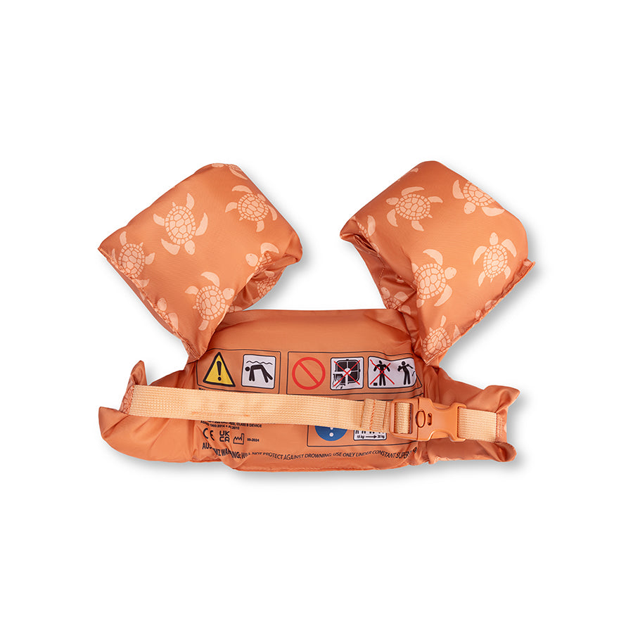 Chaleco con manguitos - Naranja - Tortuga - 2/6 Años