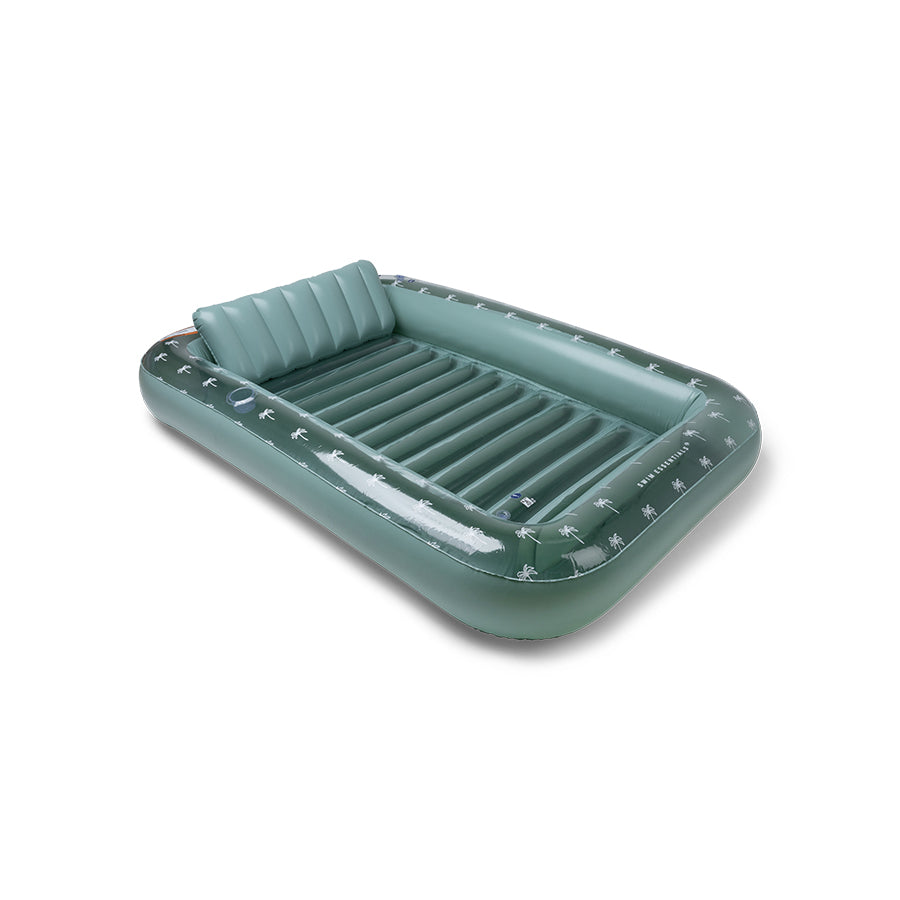 green tanning pool