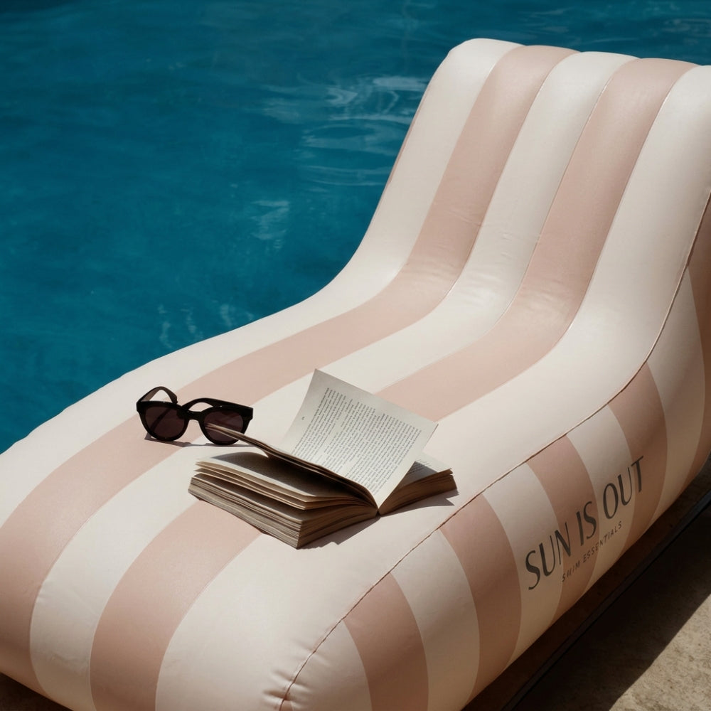 Premium Colchoneta Inflable - Beige - Saint Tropez