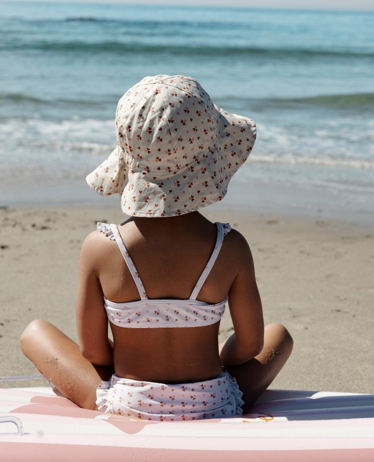 Sun Hat Reversible - Multicolor - Daisy Flower