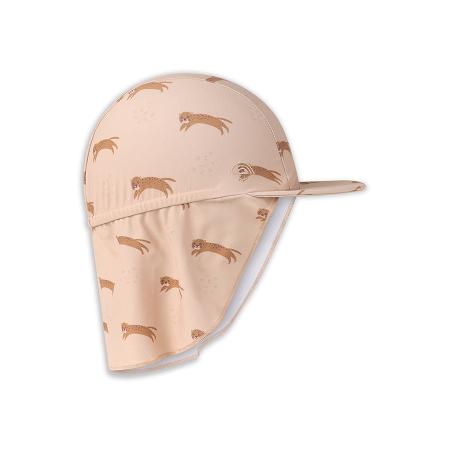 Gorro con protección UV en cuello - Marrón - Roamer