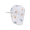 Gorro con protección  UV en cuello - Blanco - Bluey