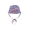 Gorro con protección UV - Azul/Naranja - Vibrant Stripes