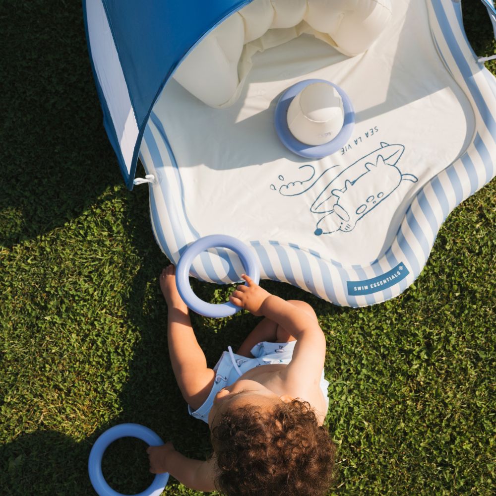 Baby Splash Matte - Blau - Surfer - Ø 76 cm