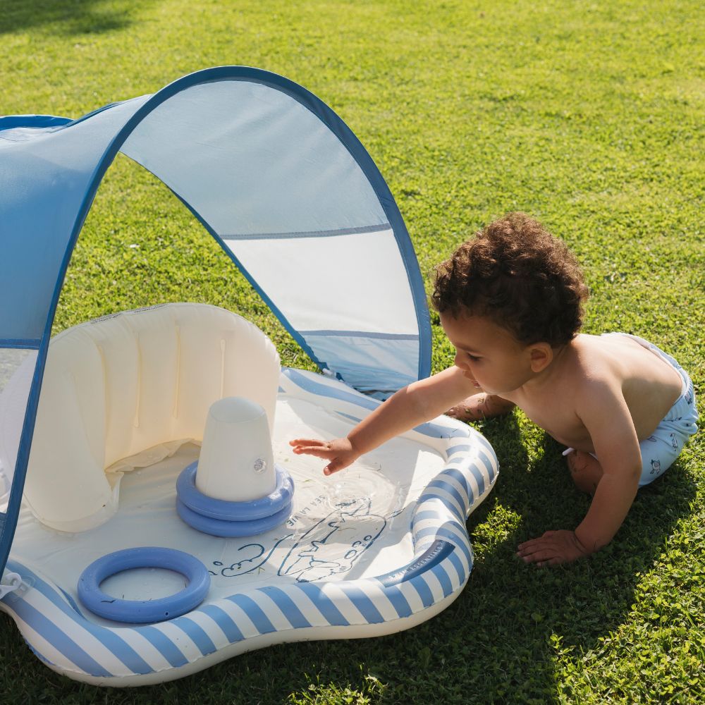Baby Splash Matte - Blau - Surfer - Ø 76 cm